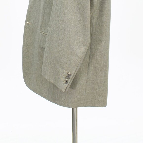 Andrew Davis 42R 35x29 Beige Solid 2-Button Suit R756 - Picture 10 of 15
